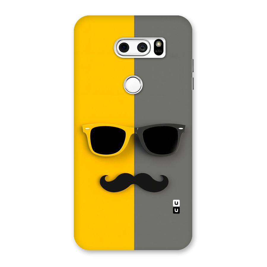 Sunglasses and Moustache Back Case for LG V30