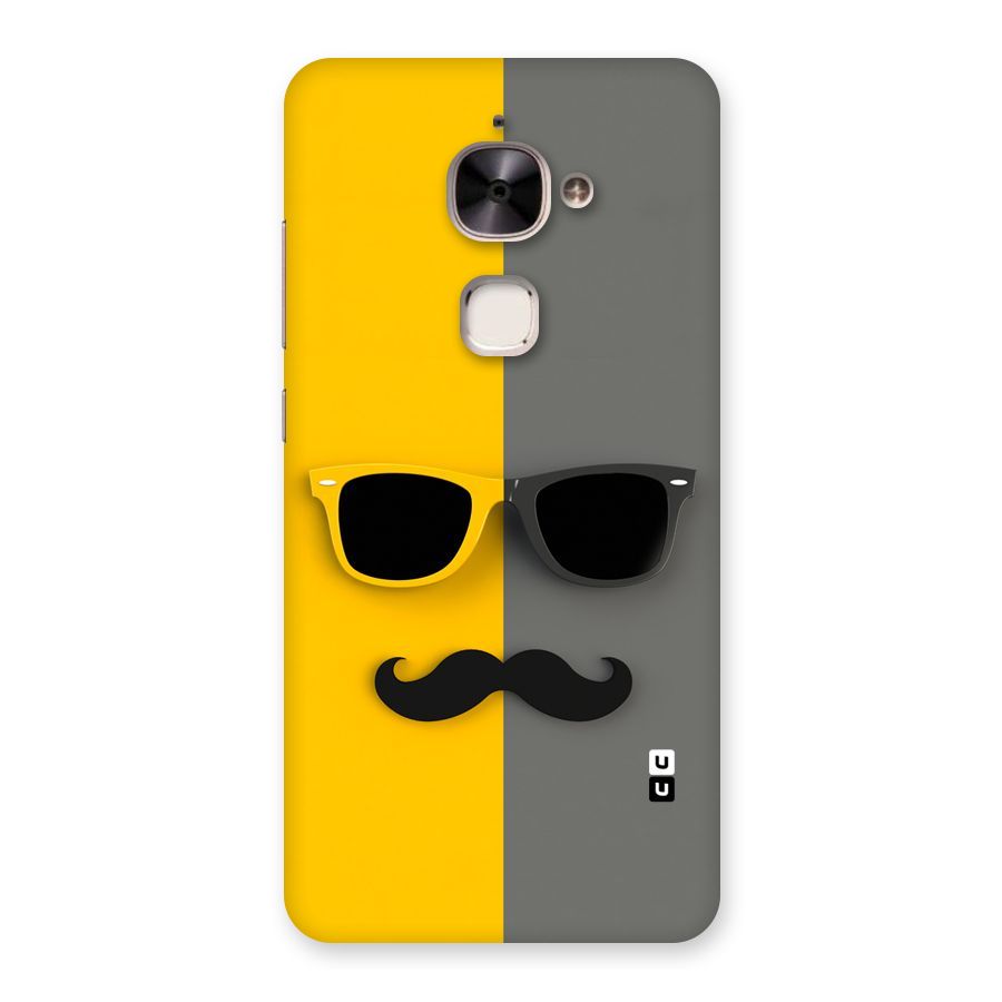 Sunglasses and Moustache Back Case for Le 2