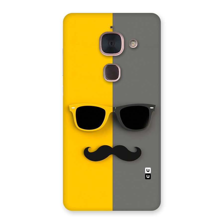 Sunglasses and Moustache Back Case for Le Max 2