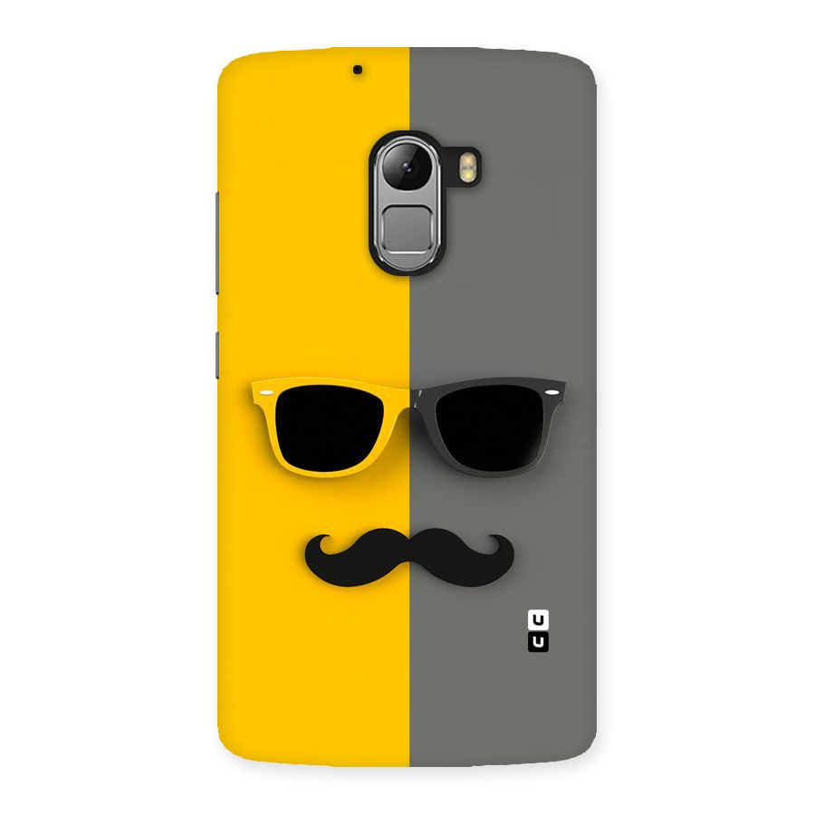 Sunglasses and Moustache Back Case for Lenovo K4 Note