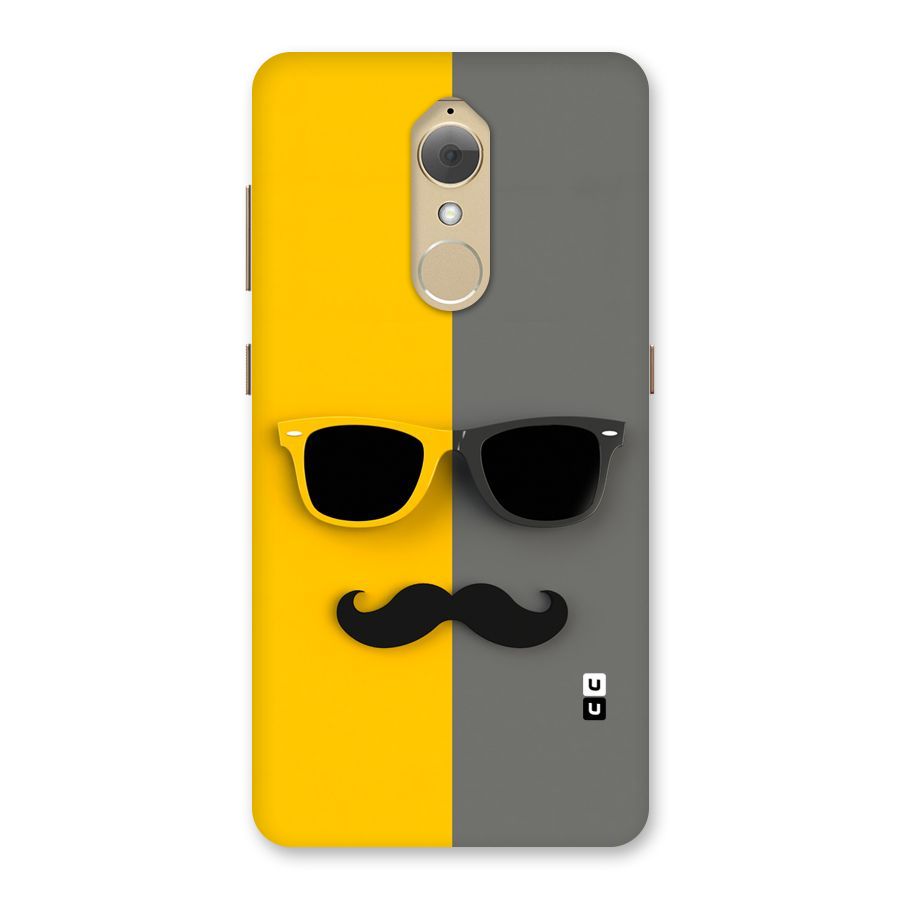 Sunglasses and Moustache Back Case for Lenovo K8