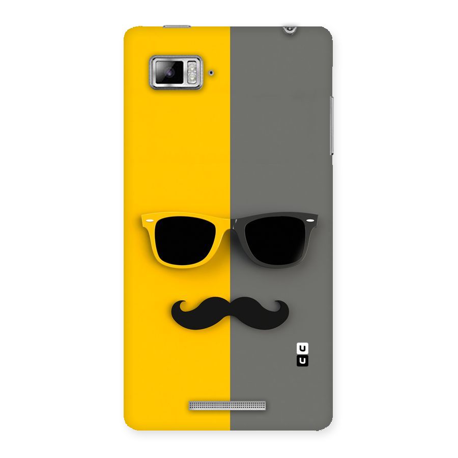 Sunglasses and Moustache Back Case for Lenovo Vibe Z K910