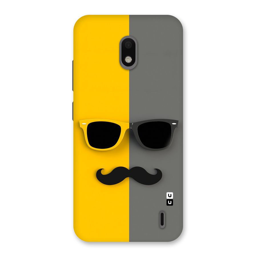 Sunglasses and Moustache Back Case for Nokia 2.2
