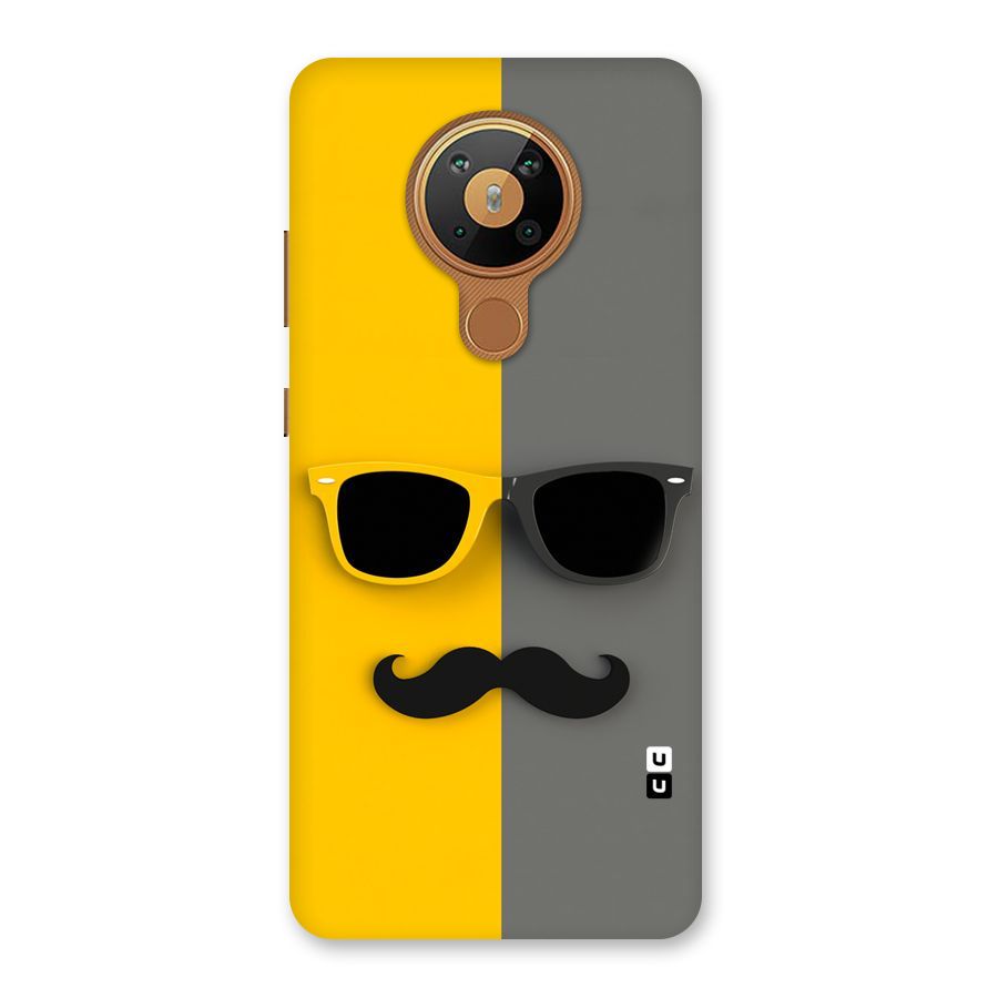 Sunglasses and Moustache Back Case for Nokia 5.3