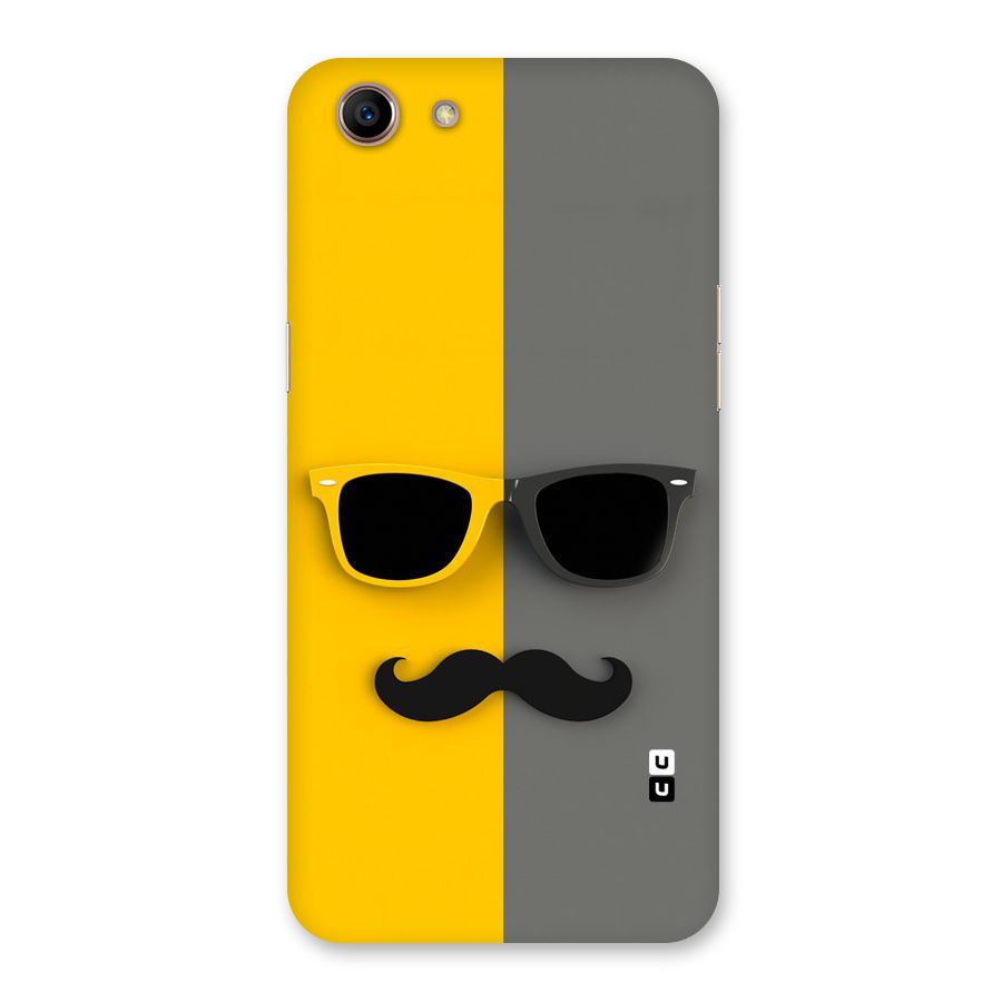 Sunglasses and Moustache Back Case for Oppo A83 (2018)