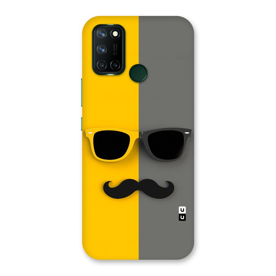 Sunglasses and Moustache Back Case for Realme 7i
