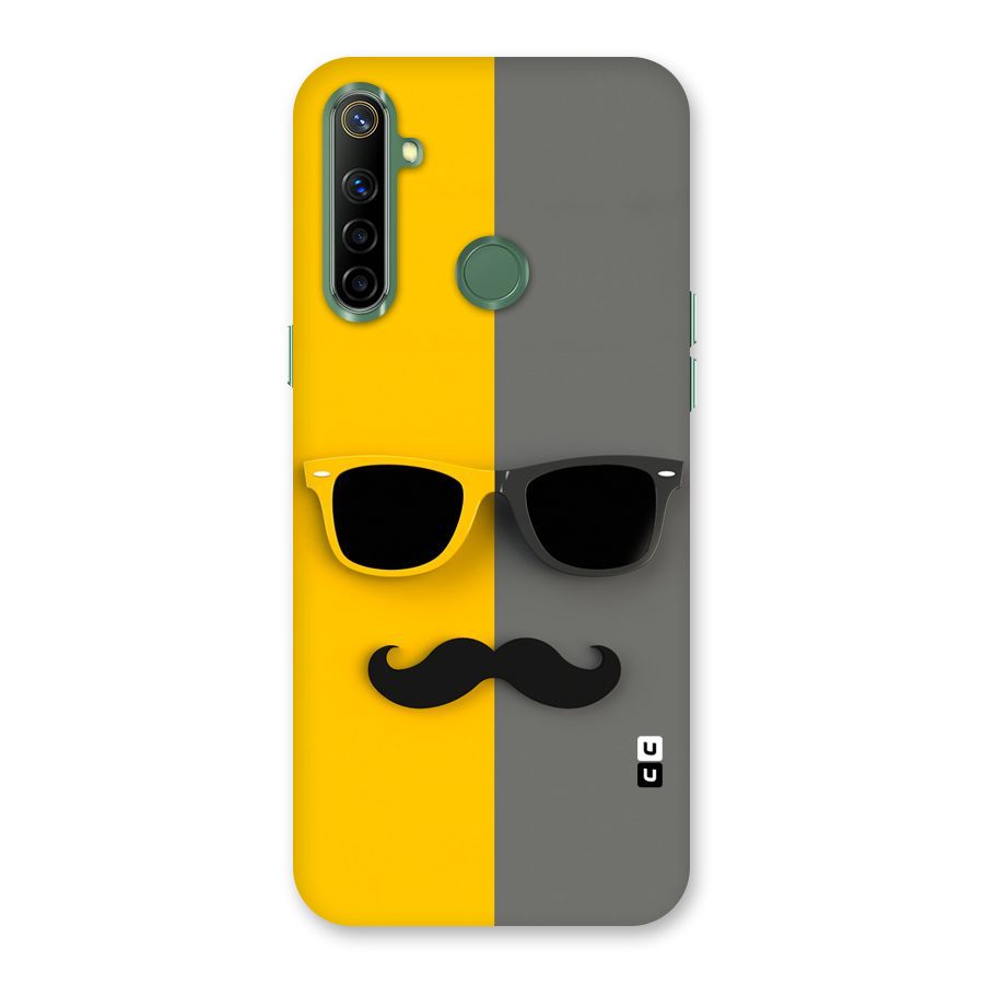 Sunglasses and Moustache Back Case for Realme Narzo 10