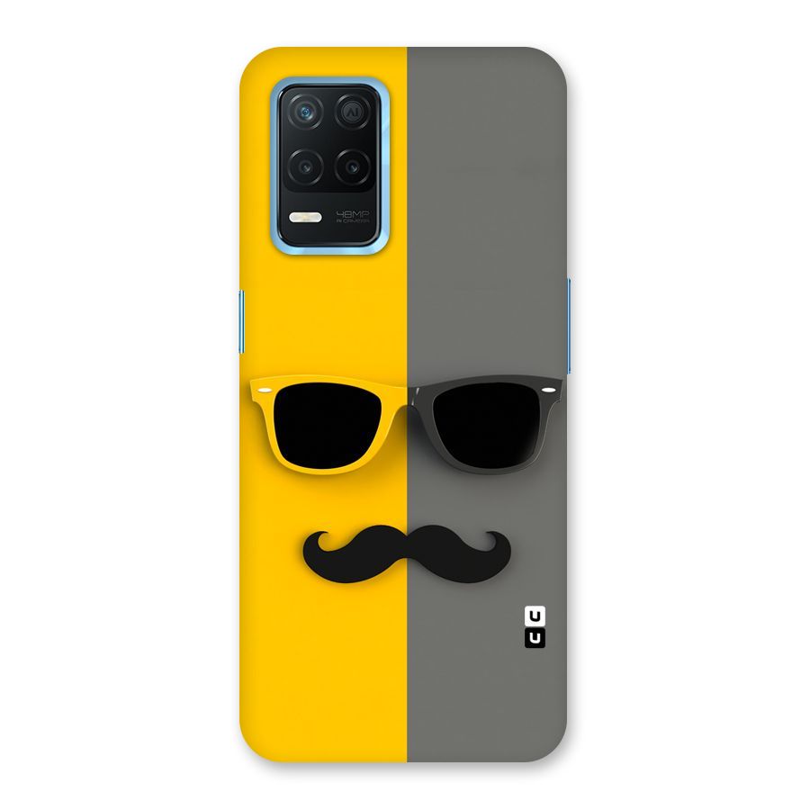 Sunglasses and Moustache Back Case for Realme Narzo 30 5G