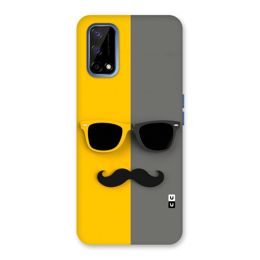 Sunglasses and Moustache Back Case for Realme Narzo 30 Pro