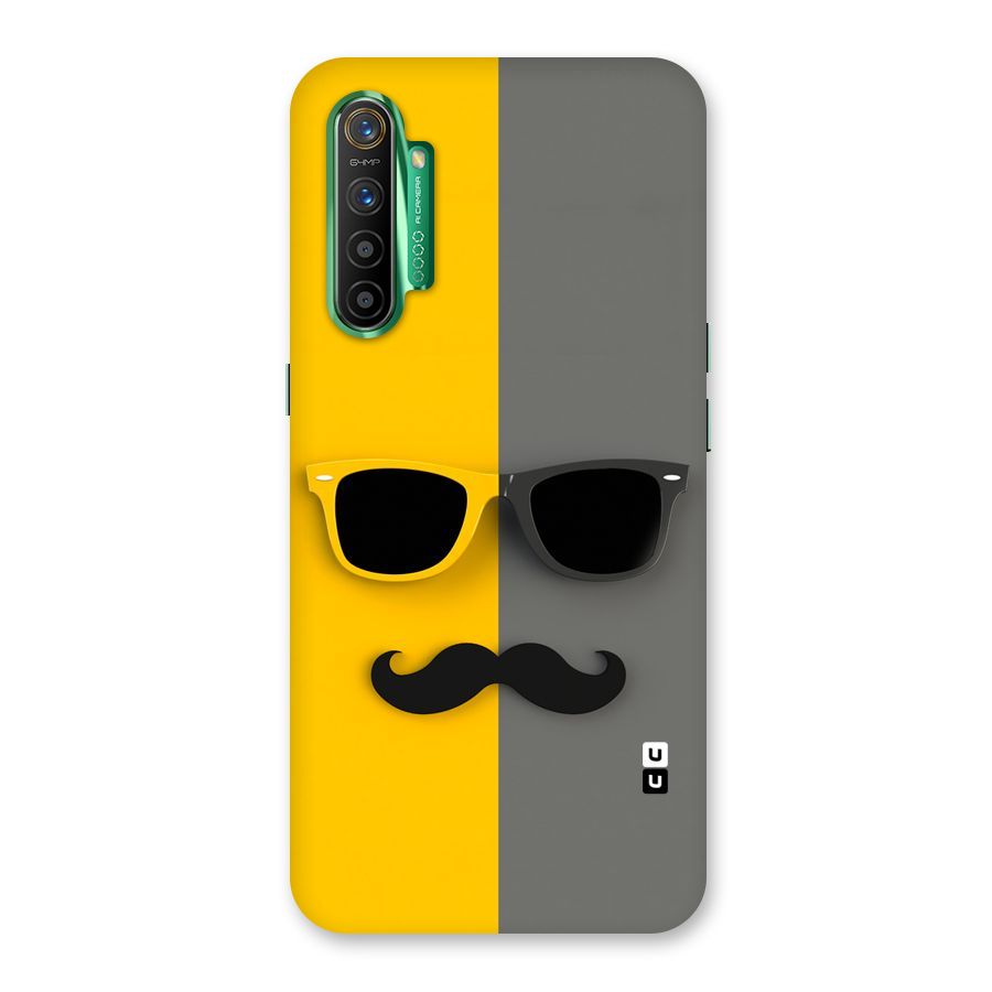 Sunglasses and Moustache Back Case for Realme X2