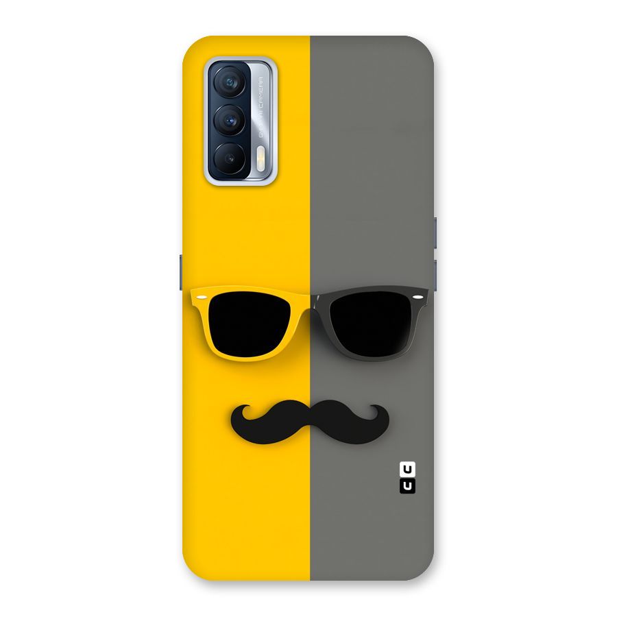 Sunglasses and Moustache Back Case for Realme X7