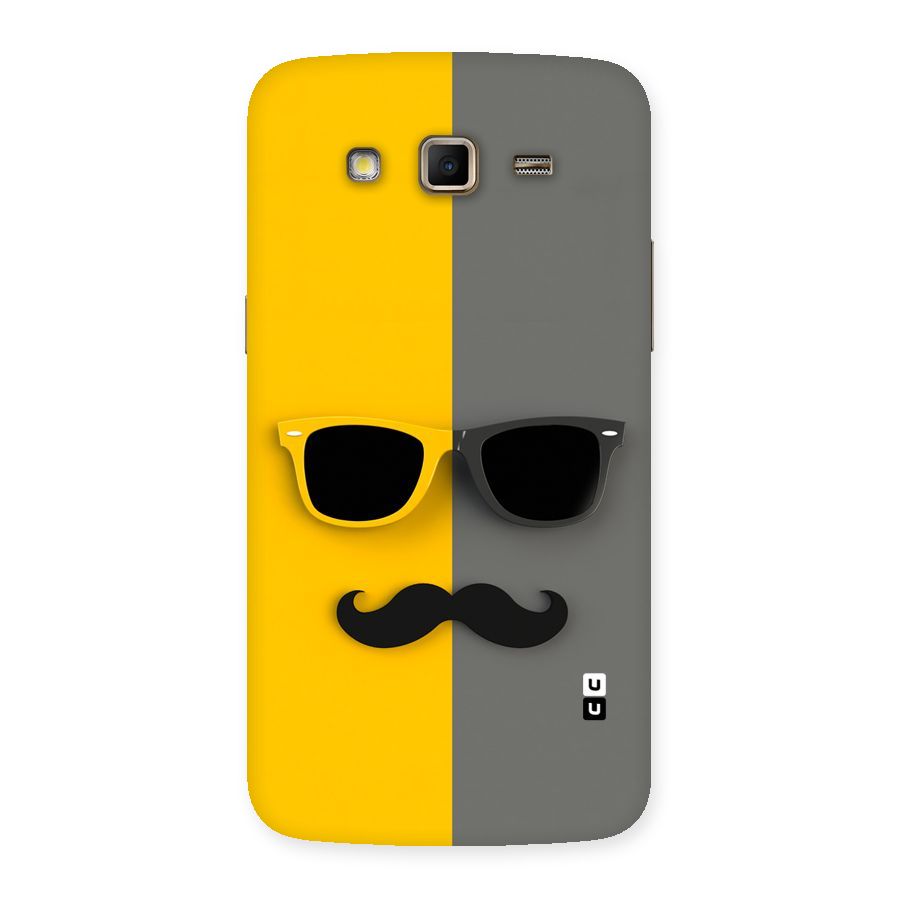 Sunglasses and Moustache Back Case for Samsung Galaxy Grand 2
