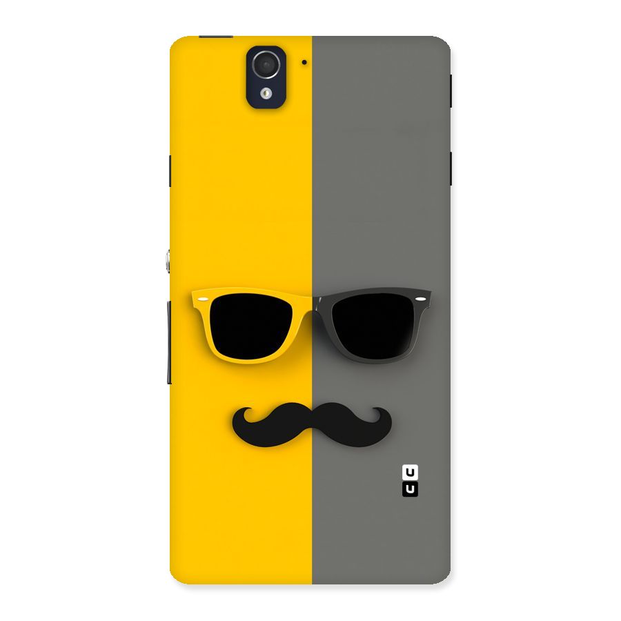 Sunglasses and Moustache Back Case for Sony Xperia Z