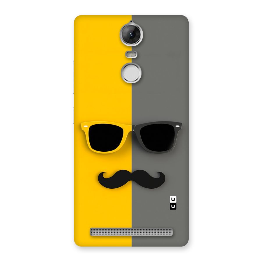Sunglasses and Moustache Back Case for Vibe K5 Note