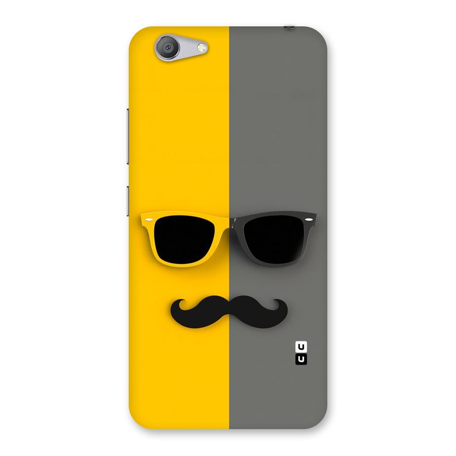 Sunglasses and Moustache Back Case for Vivo Y53