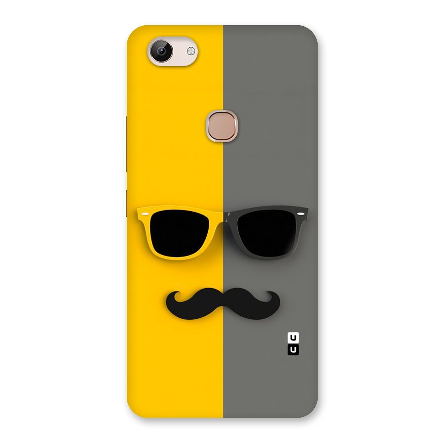 Sunglasses and Moustache Back Case for Vivo Y83