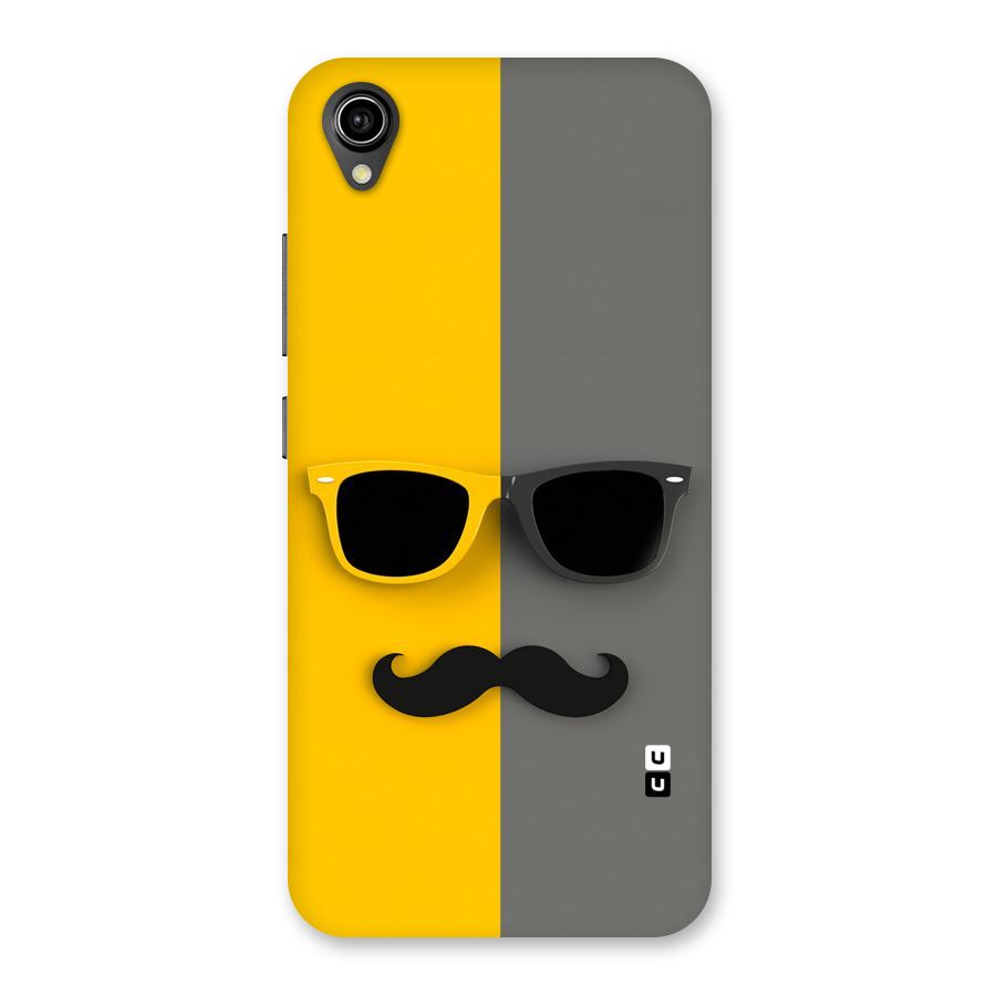 Sunglasses and Moustache Back Case for Vivo Y90