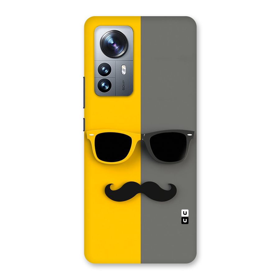 Sunglasses and Moustache Back Case for Xiaomi 12 Pro