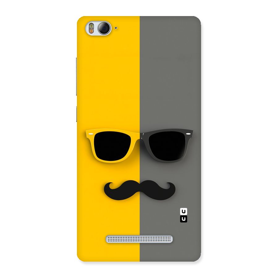 Sunglasses and Moustache Back Case for Xiaomi Mi4i