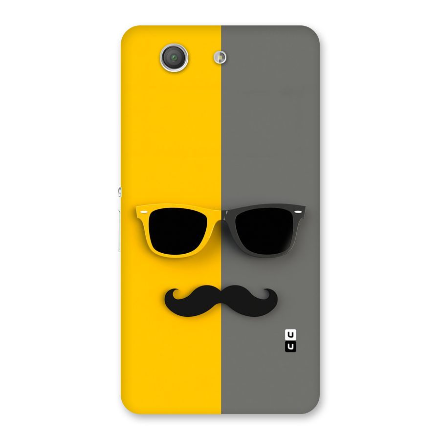 Sunglasses and Moustache Back Case for Xperia Z3 Compact