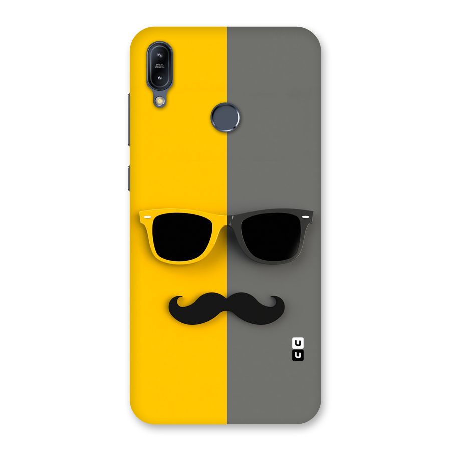 Sunglasses and Moustache Back Case for Zenfone Max M2