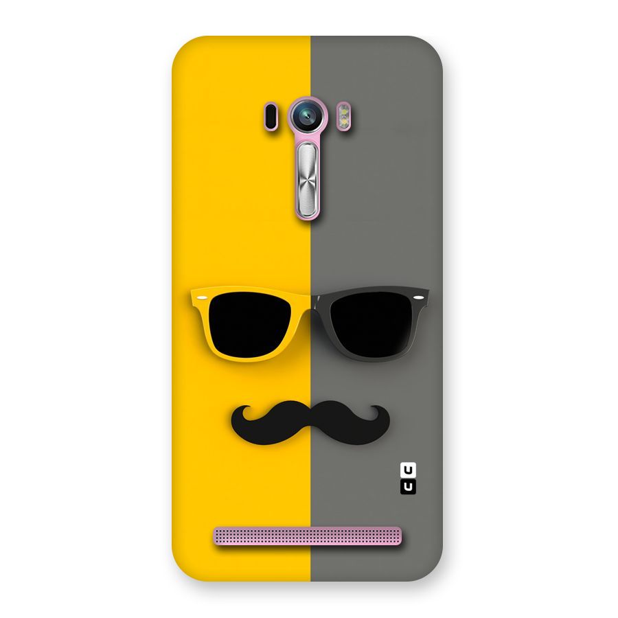 Sunglasses and Moustache Back Case for Zenfone Selfie