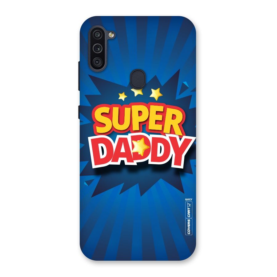 Super Daddy Back Case for Galaxy M11