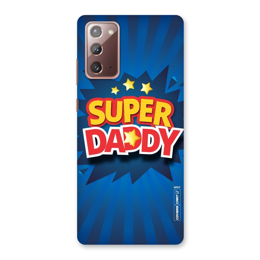 Super Daddy Back Case for Galaxy Note 20