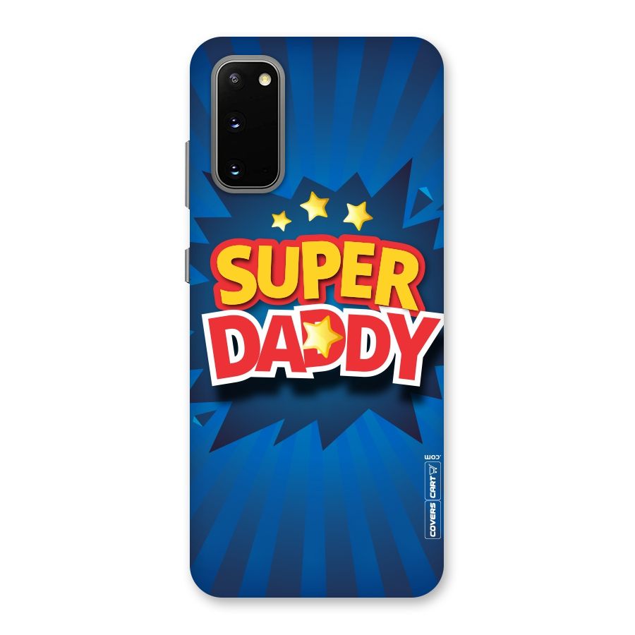 Super Daddy Back Case for Galaxy S20