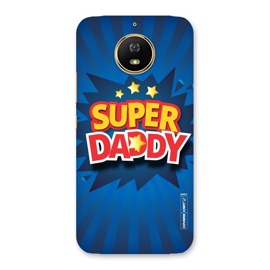 Super Daddy Back Case for Moto G5s