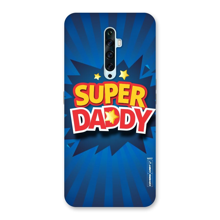 Super Daddy Back Case for Oppo Reno2 F