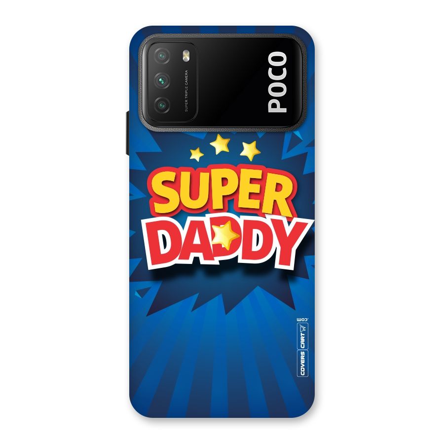 Super Daddy Back Case for Poco M3