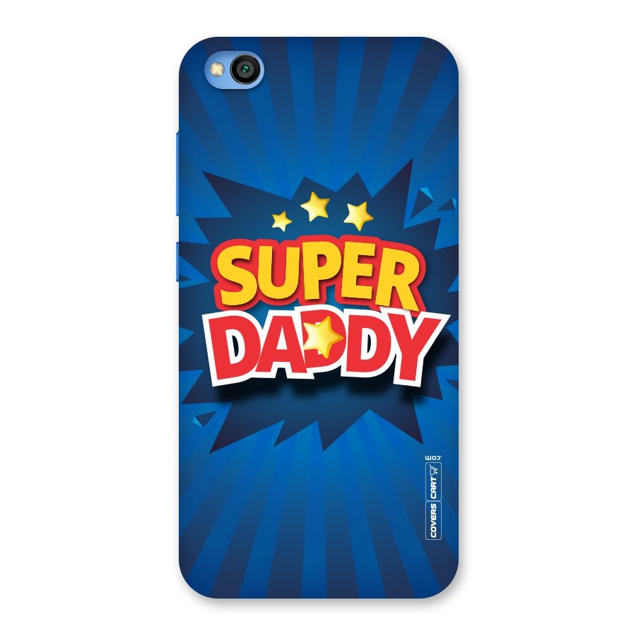 Super Daddy Back Case for Redmi Go