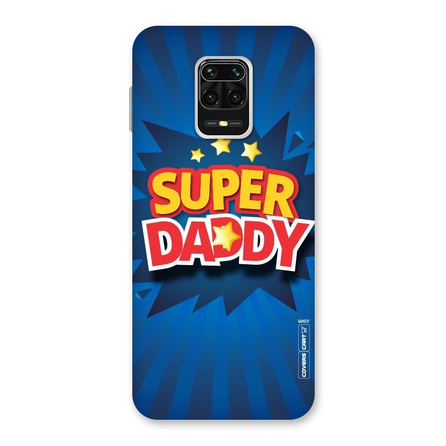 Super Daddy Back Case for Redmi Note 9 Pro