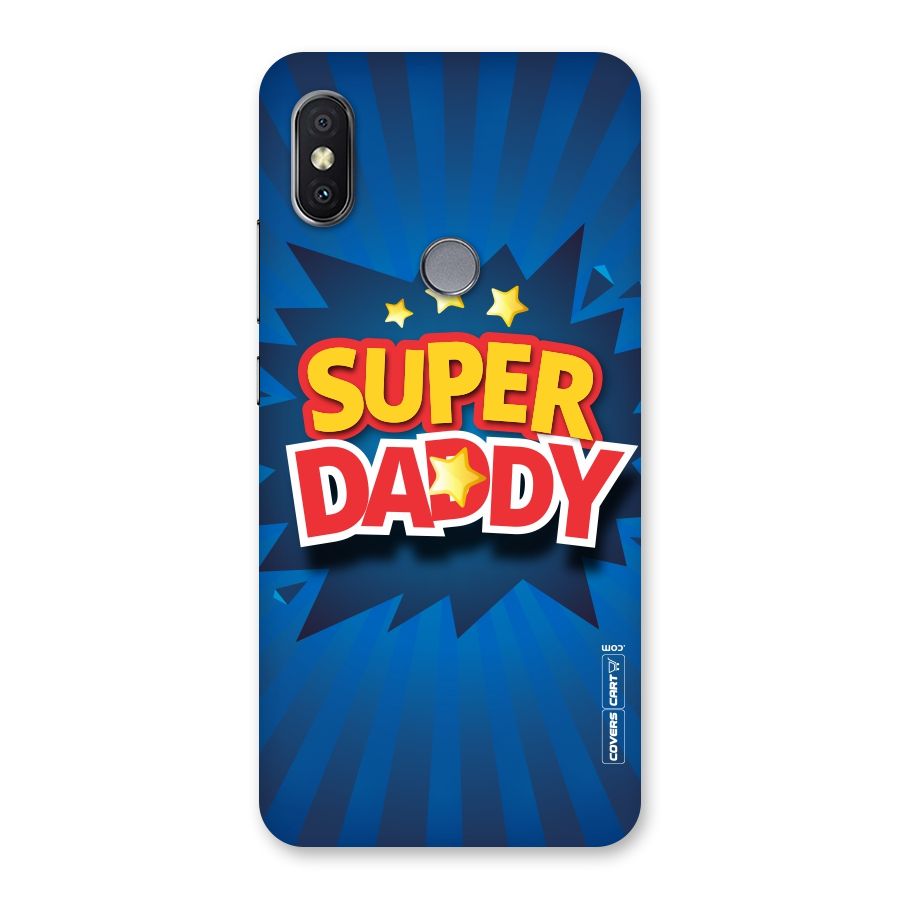 Super Daddy Back Case for Redmi Y2