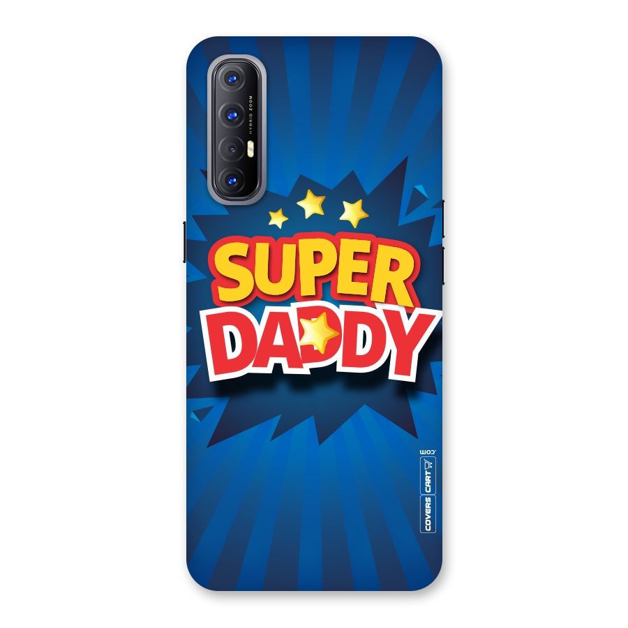 Super Daddy Back Case for Reno3 Pro