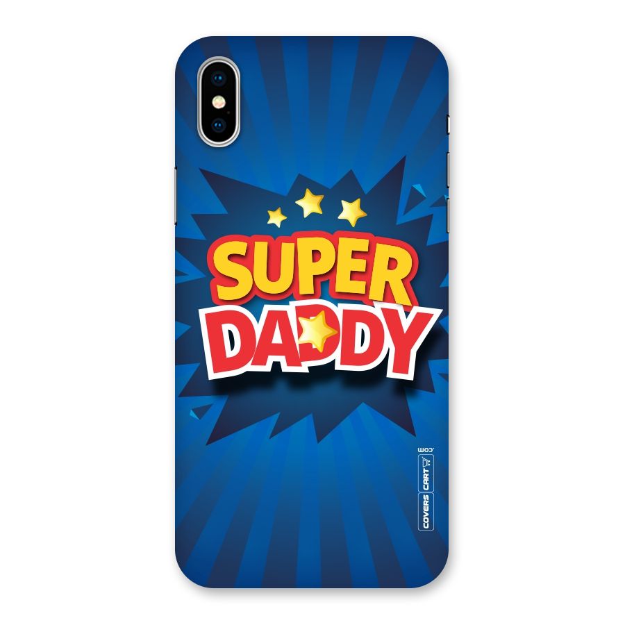 Super Daddy Back Case for iPhone XS