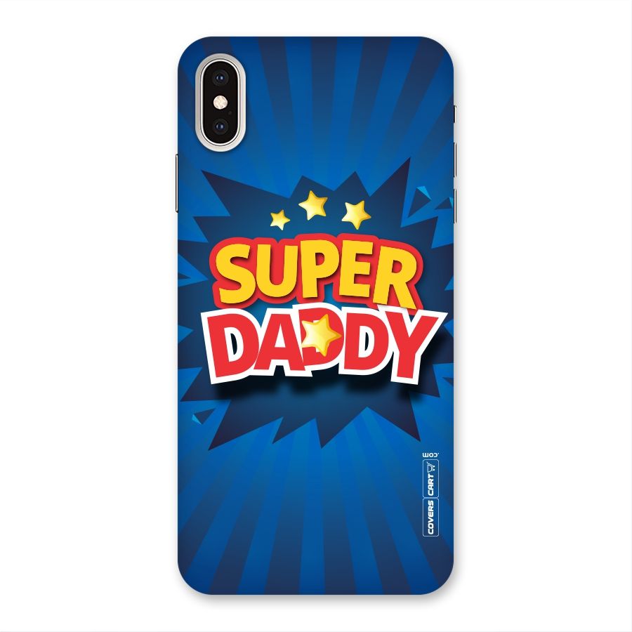 Super Daddy Back Case for iPhone XS Max