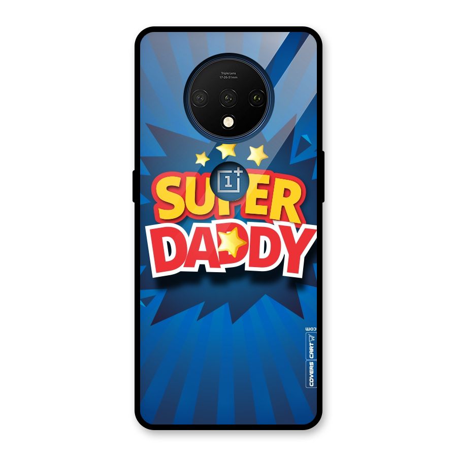 Super Daddy Glass Back Case for OnePlus 7T
