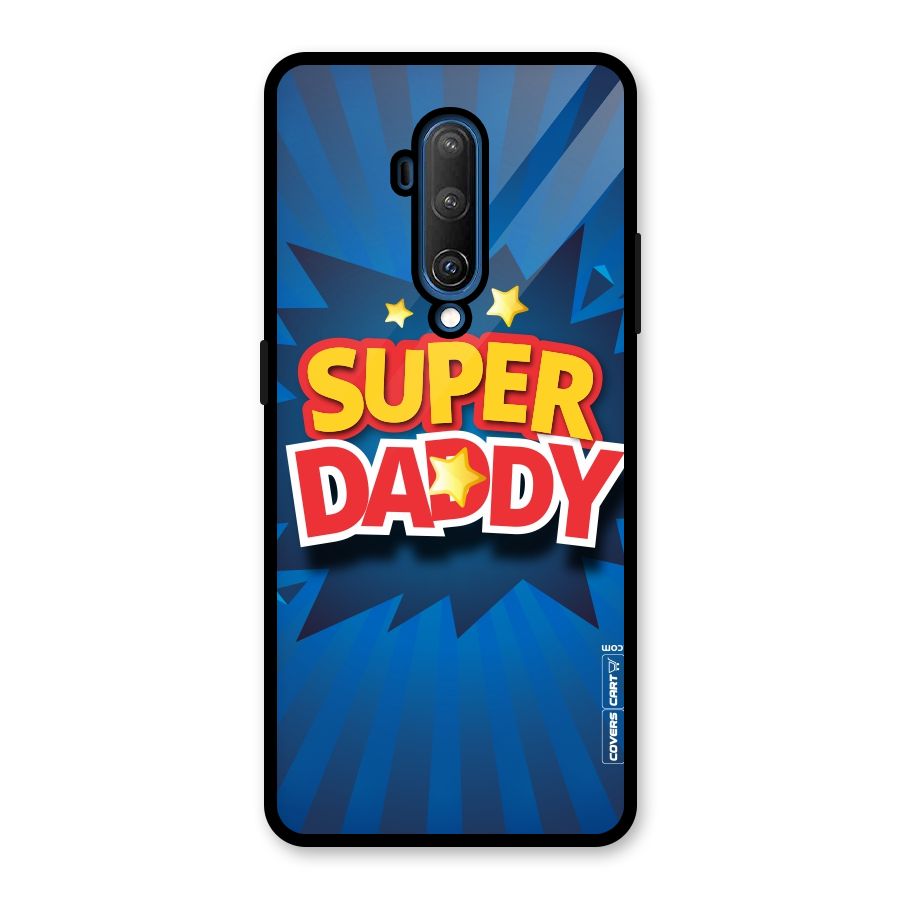 Super Daddy Glass Back Case for OnePlus 7T Pro