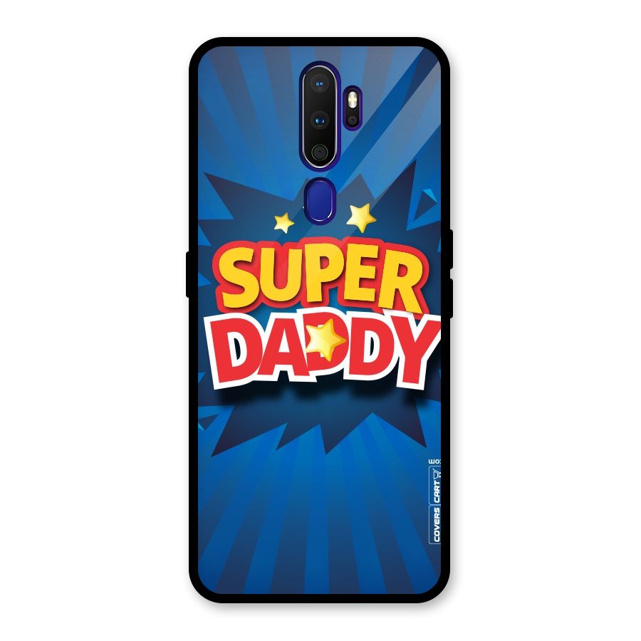 Super Daddy Glass Back Case for Oppo A9 (2020)