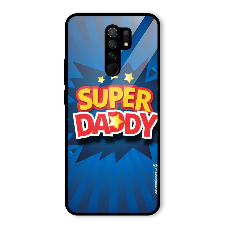 Super Daddy Glass Back Case for Poco M2