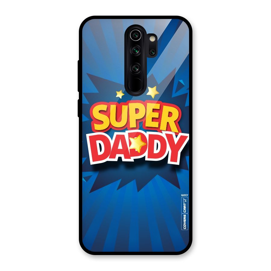 Super Daddy Glass Back Case for Redmi Note 8 Pro