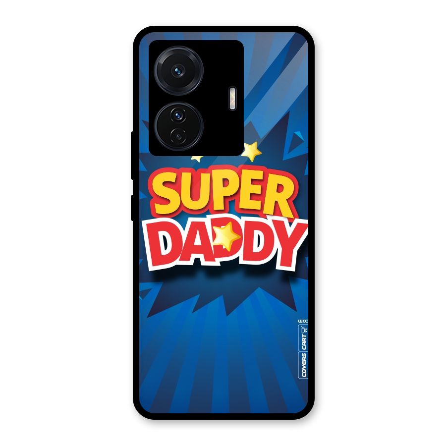 Super Daddy Glass Back Case for Vivo iQOO Z6 Pro