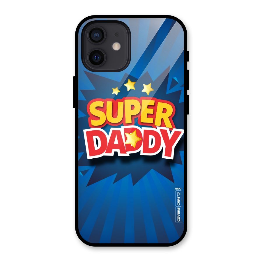 Super Daddy Glass Back Case for iPhone 12