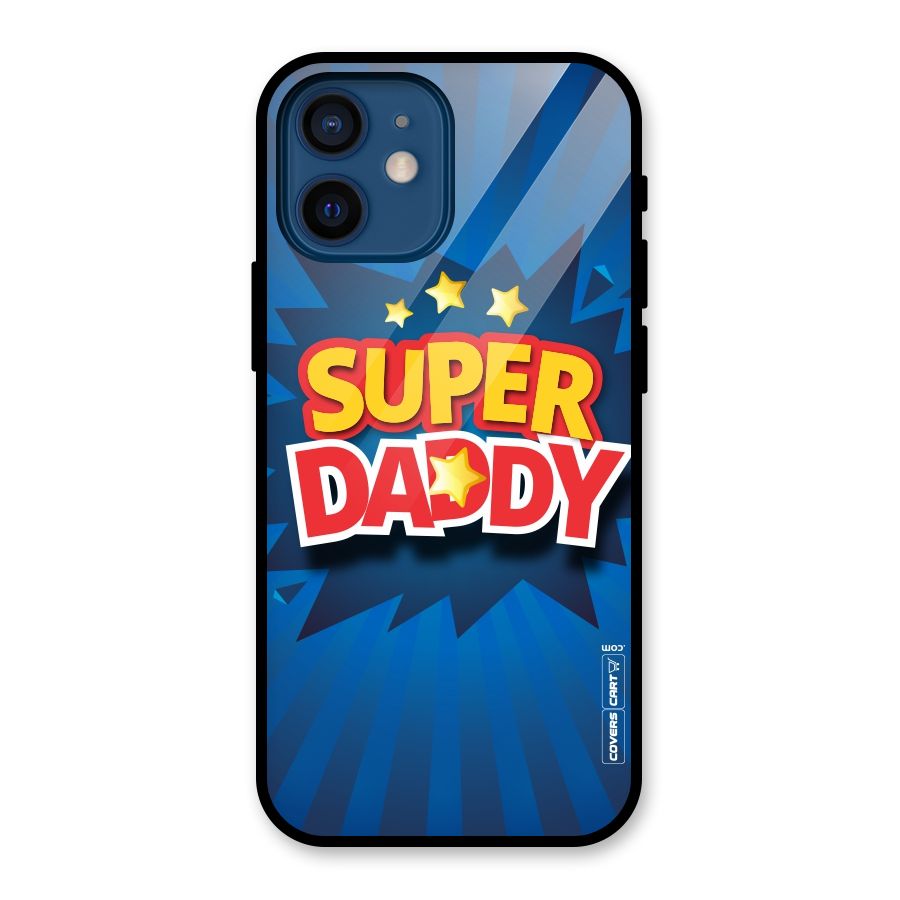 Super Daddy Glass Back Case for iPhone 12 Mini