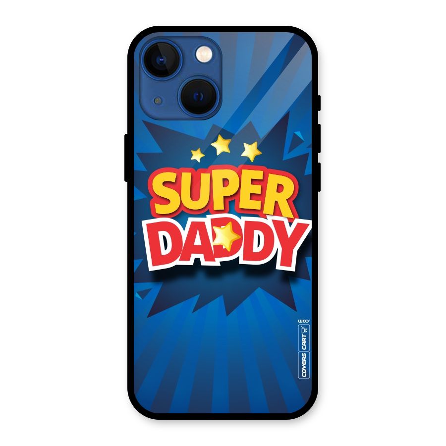 Super Daddy Glass Back Case for iPhone 13 Mini