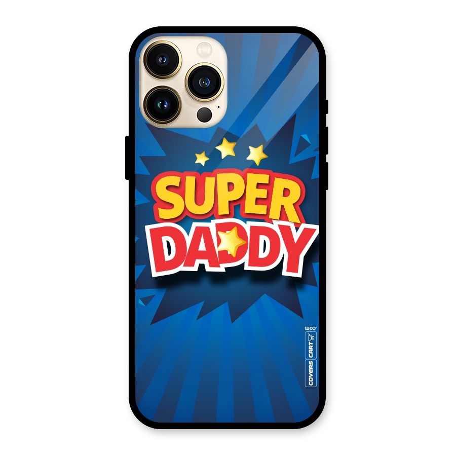 Super Daddy Glass Back Case for iPhone 13 Pro Max