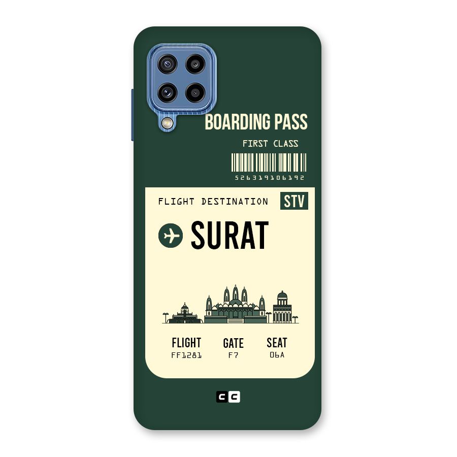 Surat Boarding Pass Back Case for Galaxy M32