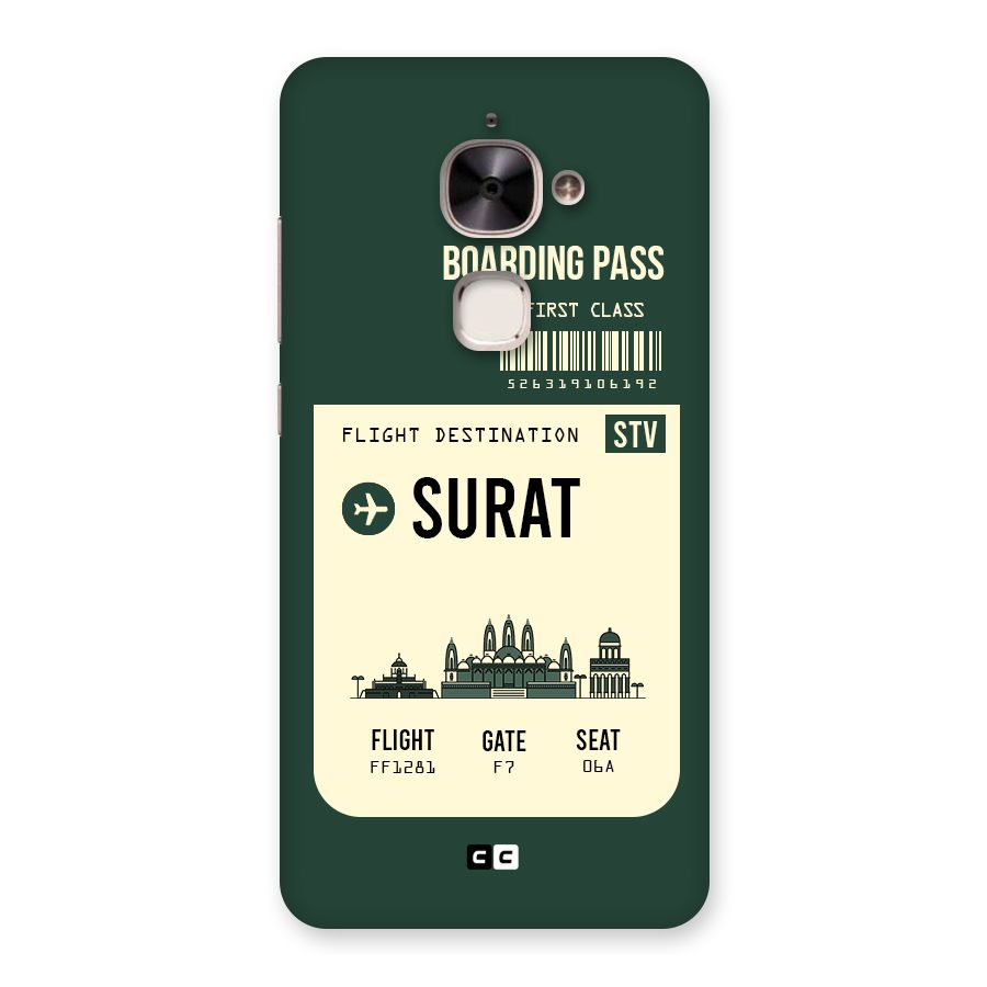 Surat Boarding Pass Back Case for Le 2